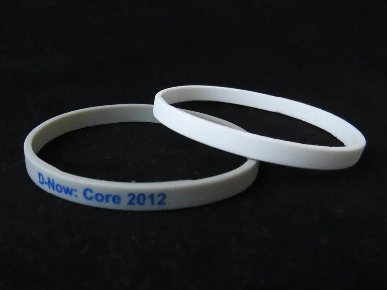 צמידי סיליקון צר מודפס, איריס