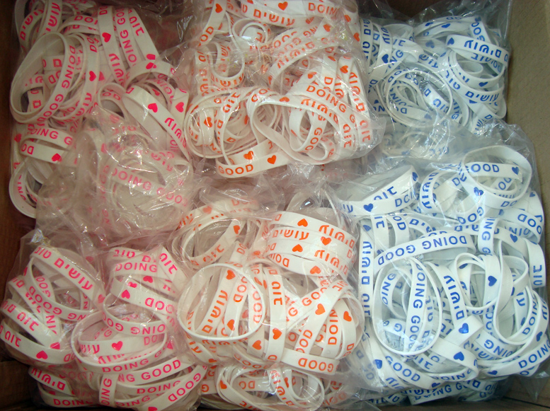 צמידי סיליקון הטבעה, עשה טוב